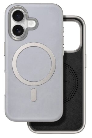 iPhone 16 Puskas Magsafe Kapak - Titan Gri-(5796)