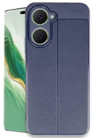 Vivo Y18 Kılıf Auto Focus Kapak - Lacivert-(5796)