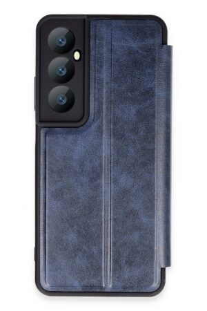 Realme C65 Kılıf Flip Cover - Lacivert-(5796)