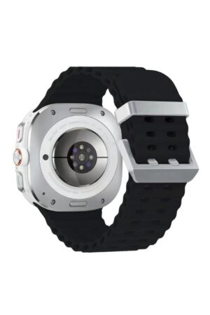 Watch 7 Ultra KR417 Rug Silikon Kordon - Siyah-(5796)