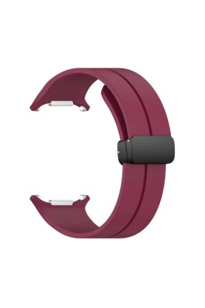 Watch 7 Ultra KR418 Tender Silikon Kordon - Bordo-(5796)