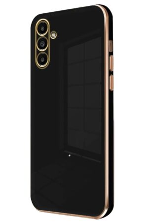 Samsung Galaxy M15 Kılıf Volet Silikon - Siyah-(5796)