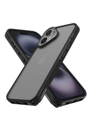 iPhone 16 Kılıf Elegant Kapak - Siyah-(5796)