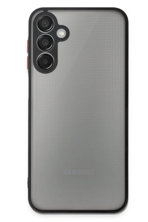 Samsung Galaxy M15 Kılıf Montreal Silikon Kapak - Siyah-(5796)