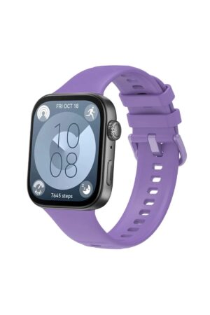 Huawei Watch Fit 3 Klasik Kordon - Lila-(5796)