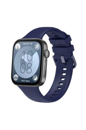 Huawei Watch Fit 3 Klasik Kordon - Lacivert-(5796)