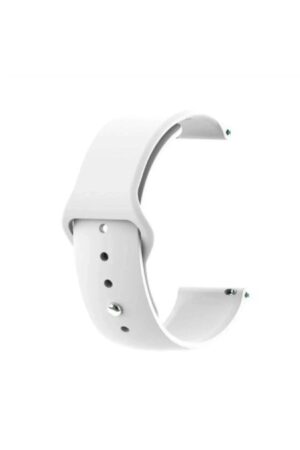 Huawei GT4 41mm 18mm Klasik Kordon - Beyaz-(5796)