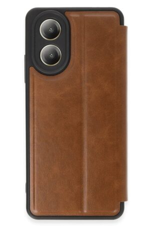 Oppo A38 Kılıf Flip Cover - Taba-(5796)