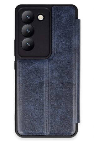 Vivo V30 Lite 4G Kılıf Flip Cover - Lacivert-(5796)