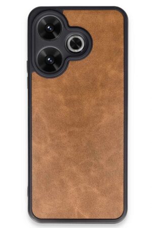 Xiaomi Redmi 13 4G Kılıf Aras Deri Kapak - Taba-(5796)