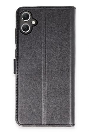 Samsung Galaxy A05 Kılıf Trend S Plus Kapaklı Kılıf - Siyah-(5796)