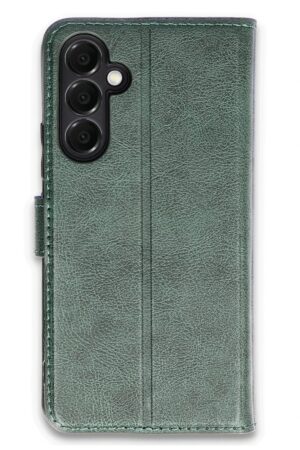 Samsung Galaxy A05S Kılıf Trend S Plus Kapaklı Kılıf - Yeşil-(5796)