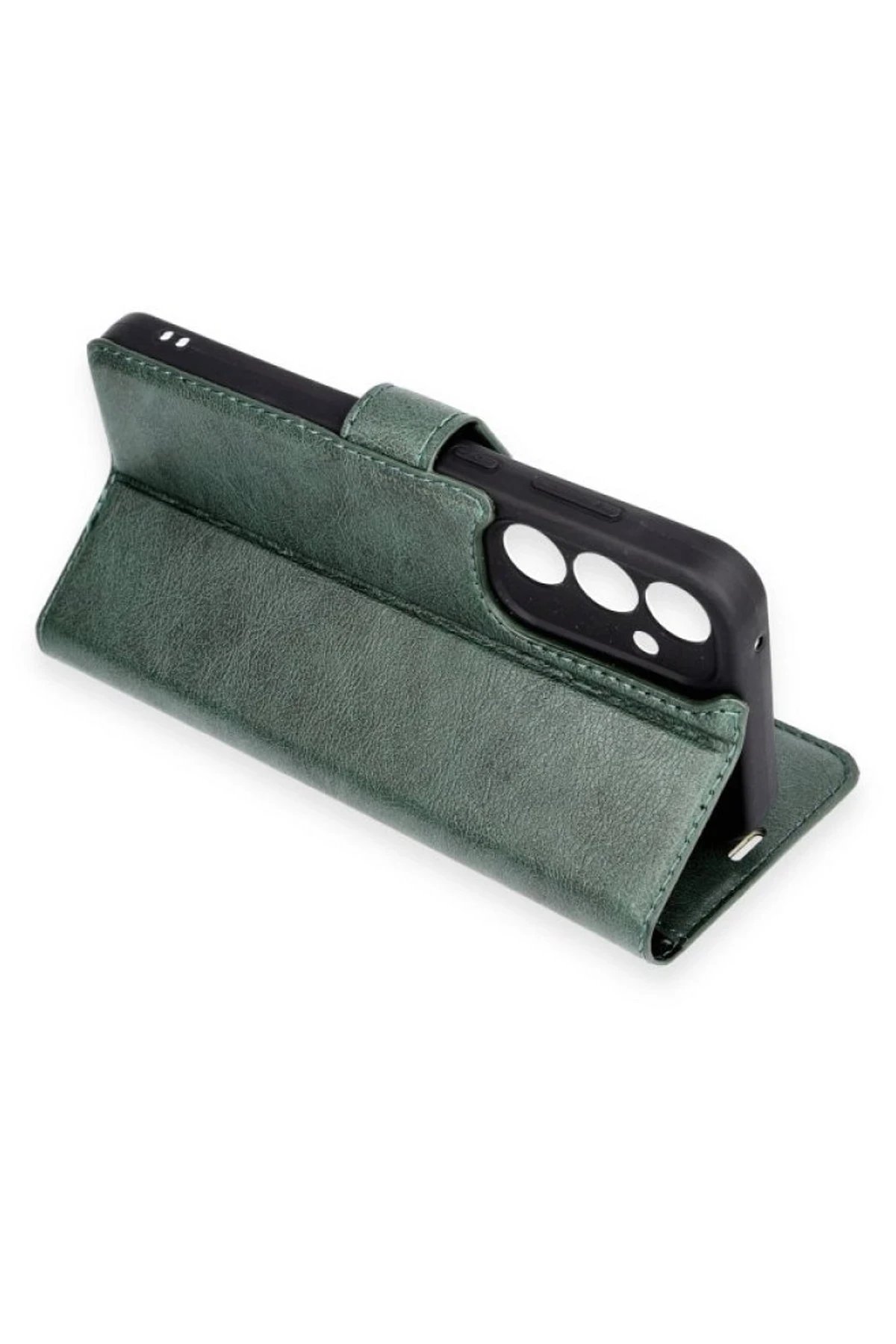 Samsung Galaxy A05S Kılıf Trend S Plus Kapaklı Kılıf - Taba-(5796) - Görsel 3