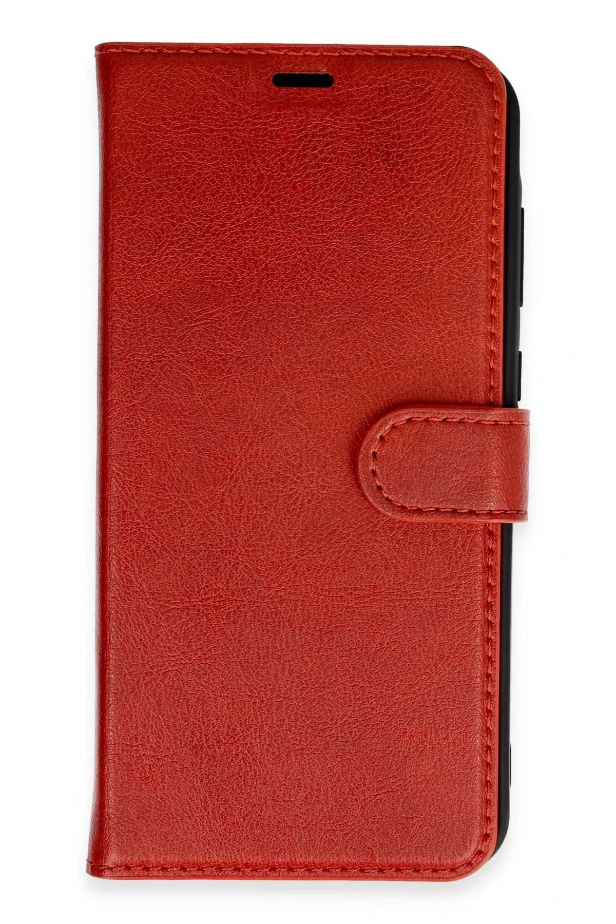 Samsung Galaxy M15 Kılıf Trend S Plus Kapaklı Kılıf - Kırmızı-(5796) - Görsel 2