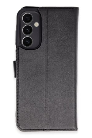 Samsung Galaxy A25 5G Kılıf Trend S Plus Kapaklı Kılıf - Siyah-(5796)