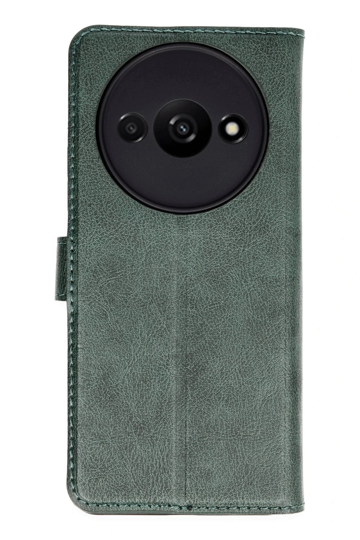 Xiaomi Redmi A3 4G Kılıf Trend S Plus Kapaklı Kılıf - Yeşil-(5796)