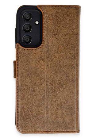 Samsung Galaxy A35 5G Kılıf Trend S Plus Kapaklı Kılıf - Taba-(5796)