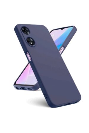 Oppo A38 Kılıf First Silikon - Lacivert-(5796)