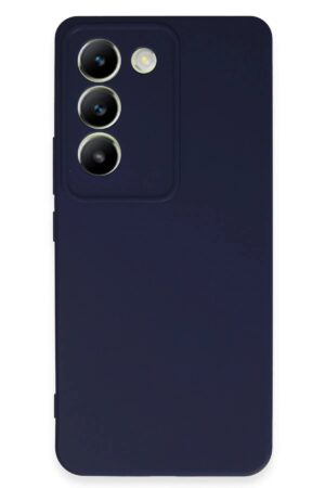 Vivo V30 Lite 4G Kılıf First Silikon - Lacivert-(5796)