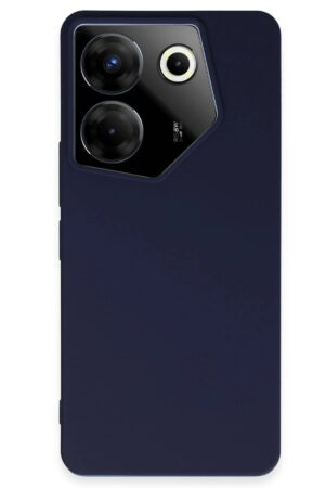 Tecno Camon 20 Pro 5G Kılıf First Silikon - Lacivert-(5796)