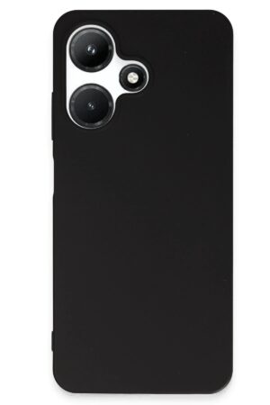 İnfinix Hot 30i Kılıf First Silikon - Siyah-(5796)