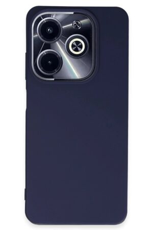 İnfinix Hot 40i Kılıf First Silikon - Lacivert-(5796)