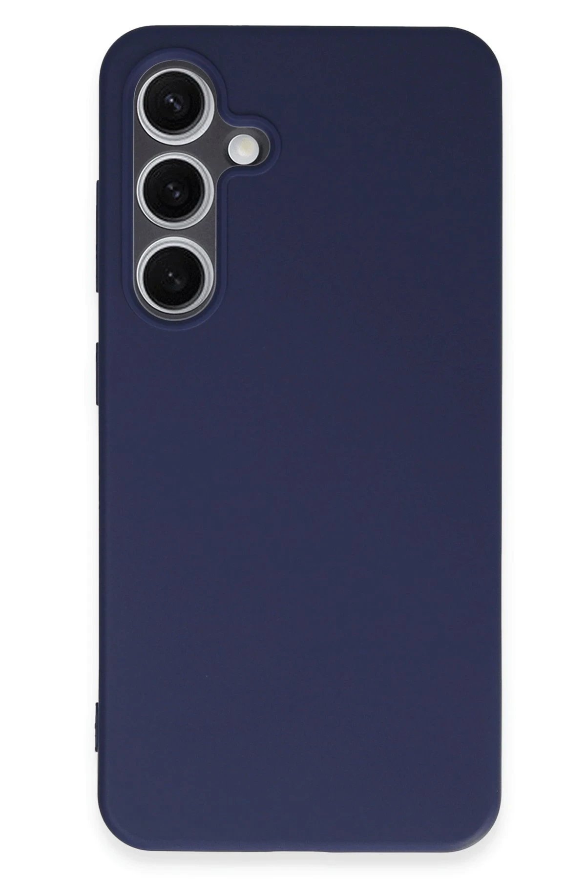 Samsung Galaxy S24 Kılıf First Silikon - Lacivert-(5796) - Görsel 4