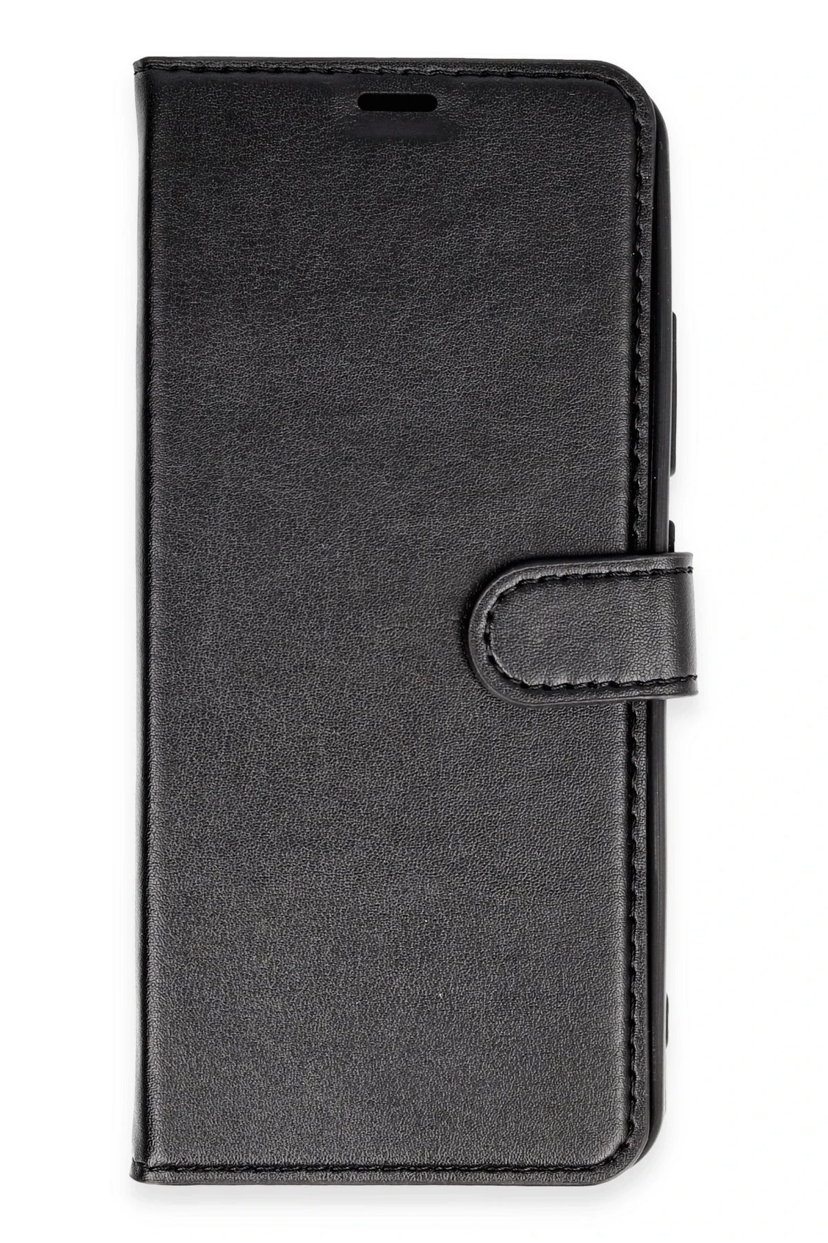 Vivo Y18 Kılıf Trend S Plus Kapaklı Kılıf - Siyah-(5796) - Görsel 2