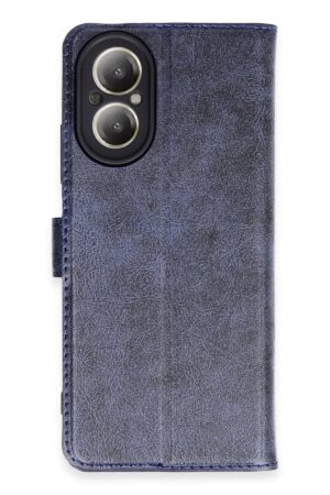 Realme 12 Lite Kılıf Trend S Plus Kapaklı Kılıf - Lacivert-(5796)