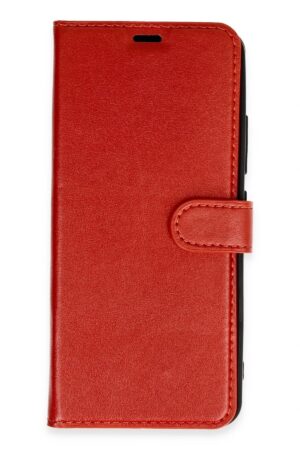 Tecno Spark Go 2024 Kılıf Trend S Plus Kapaklı Kılıf - Kırmızı-(5796)