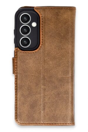 Samsung Galaxy S23 FE Kılıf Trend S Plus Kapaklı Kılıf - Taba-(5796)