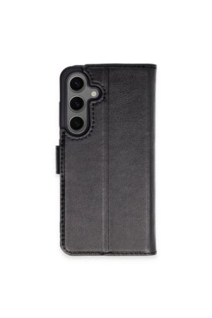 Samsung Galaxy S24 Plus Kılıf Trend S Plus Kapaklı Kılıf - Siyah-(5796)