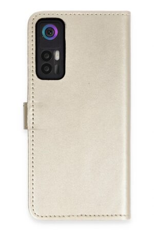 30 Kılıf Trend S Plus Kapaklı Kılıf - Gold-(5796)