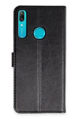 Huawei Y6 Prime Kılıf Trend S Plus Kapaklı Kılıf - Siyah-(5796)