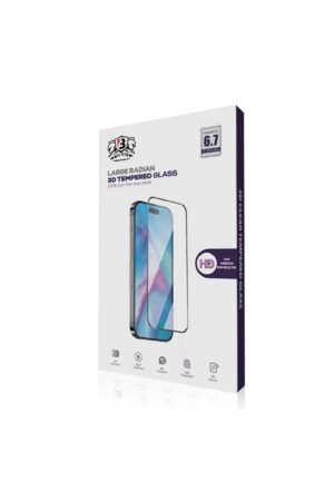 iPhone 16 Pro Bilvis 0.18mm Plus Cam Ekran Koruyucu-(5796)