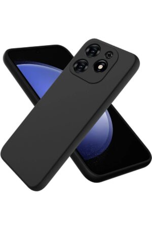 Tecno Spark Go 2024 Kılıf First Silikon - Siyah-(5796)