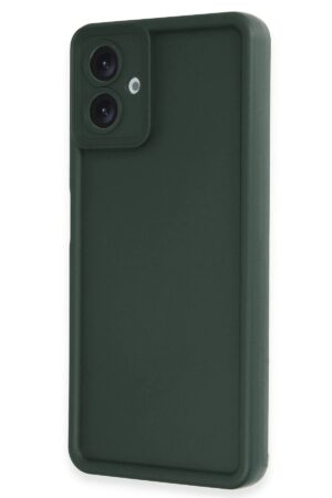 Samsung Galaxy A06 Kılıf Viera Silikon - Koyu Yeşil-(5796)