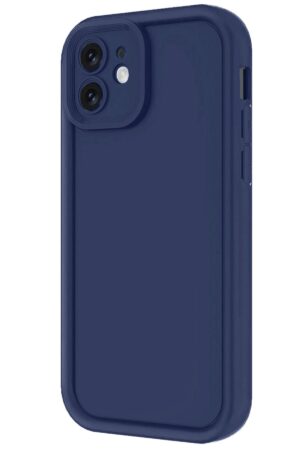 iPhone 11 Kılıf Viera Silikon - Lacivert-(5796)