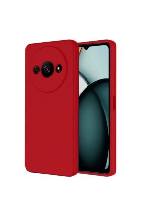 Realme C61 Kılıf First Silikon - Kırmızı-(5796)