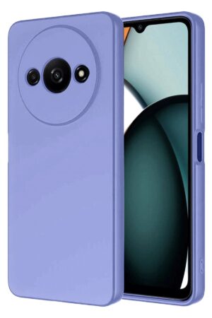 Realme C61 Kılıf First Silikon - Lila-(5796)