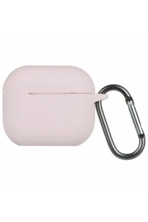 Airpods 4 (4.nesil) Hang Kılıf - Pudra-(5796)