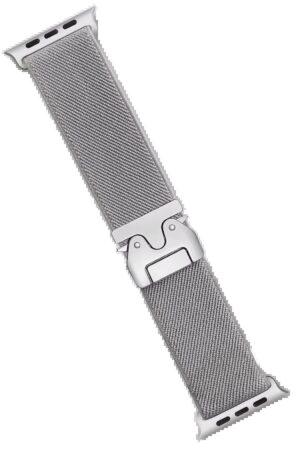 Apple Watch 42mm Forest Kumaş Kordon - Titan Gri-(5796)