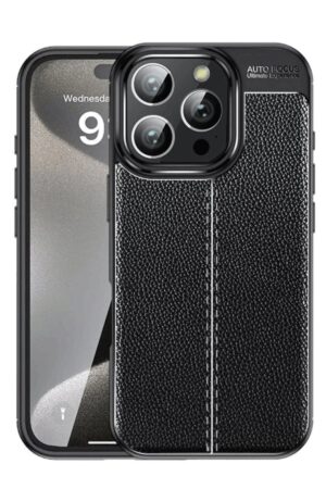 iPhone 16 Pro Max Kılıf Auto Focus Kapak - Siyah-(5796)