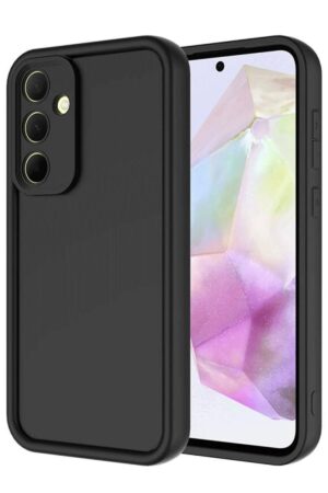 Samsung Galaxy A16 5G Kılıf Viera Silikon - Siyah-(5796)