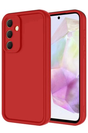 Samsung Galaxy A16 5G Kılıf Viera Silikon - Kırmızı-(5796)