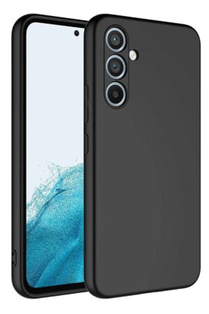 Samsung Galaxy A16 5G Kılıf First Silikon - Siyah-(5796)