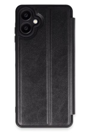 Samsung Galaxy A06 Kılıf Flip Cover - Siyah-(5796)