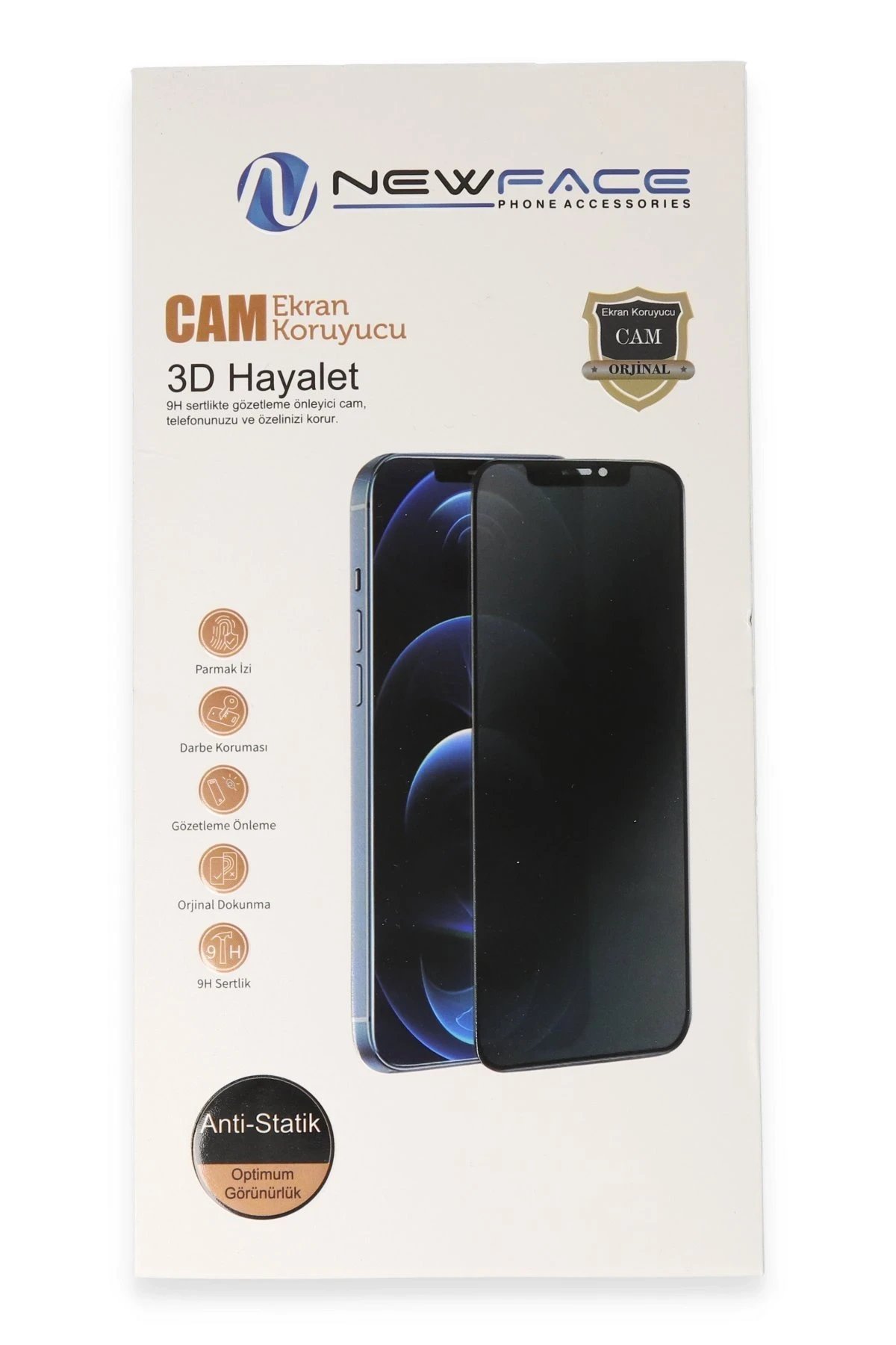 Samsung Galaxy A16 5G 3D Antistatik Hayalet Cam Ekran Koruyucu-(5796) - Görsel 3