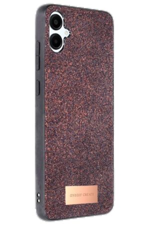 Samsung Galaxy A06 Bright Simli Kapak - Derin Mor-(5796)