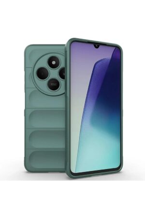 Xiaomi Redmi 14C Kılıf Optimum Silikon - Koyu Yeşil-(5796)